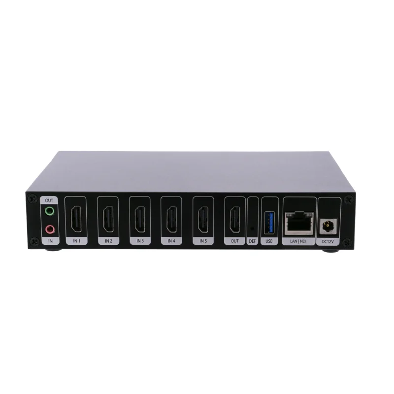 [ENC5-V2] HDMI Encoder Decoder 4K 1080P NDI HX SRT RTMP RTSP Live stream IPTV IPCam 3