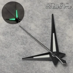 Silver/Black/Rose Gold/Gold C3 Green Luminous Watch Hands - Premium Timepiece Accessories (Black)