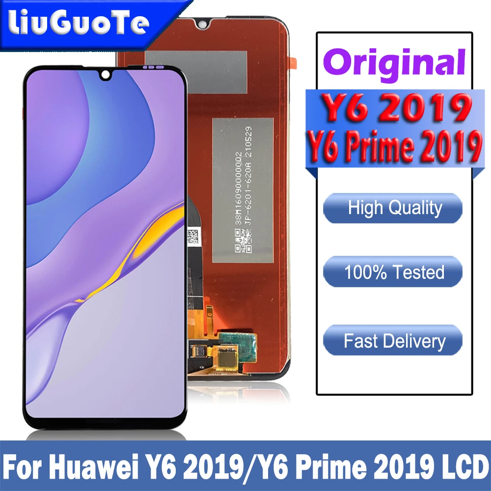 Orijinal-LCD-Huawei-Y6-2019-LCD-ekran-dokunmatik-ekran-i-in-Huawei-Y6 ...