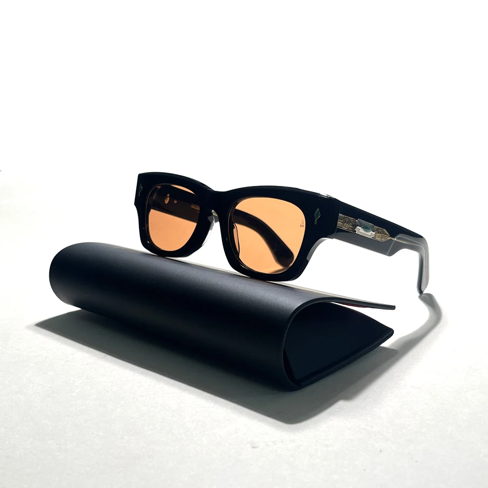 

2024 New ALANUI Men Sunglasses High Quality Acetate Luxury Brand Handmade Retro Designer Eyeglasses Women Outdoor UV400 Eyewear