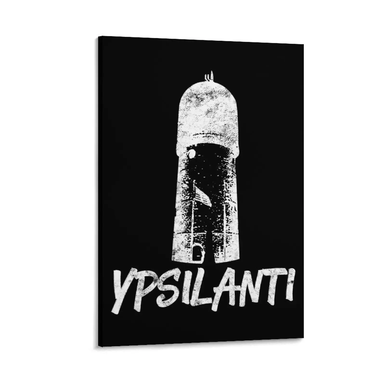 

Ypsilanti Water Tower Graphic Design Souvenir Gift graphic Canvas Painting Decoration for home bedrooms decorations