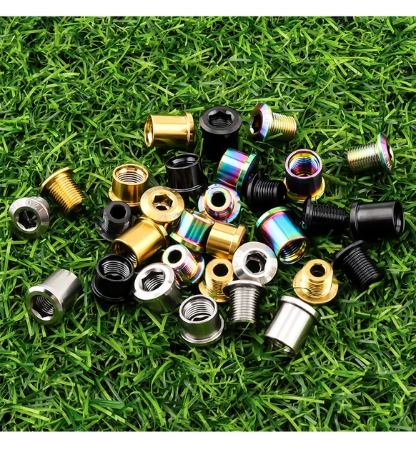 Neuocean Bulloni Corona Bici - Kit 10 Pezzi Per Ruota Catena, Bici Strada, MTB, BMX - Foto 13