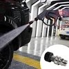 Pressure Washer Adapter Set M22 Metric Male Thread Fittings M22 14mm to 3/8 Quick Connect Stainless Steel Quick Disconnect Kit 6