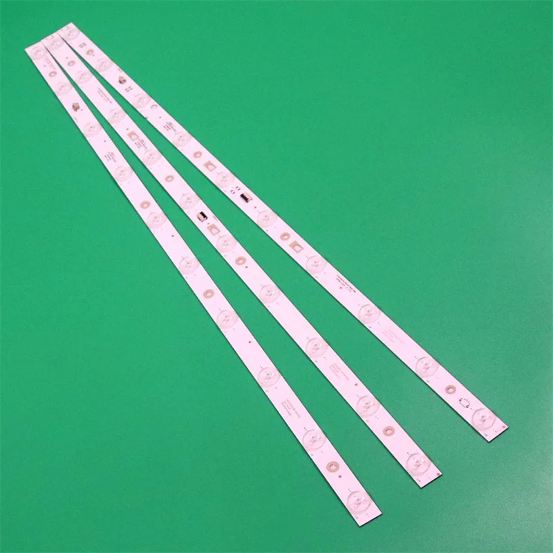 

3PCS/Set 627mm New TV's Illumination Bars For SANSUI SLED3220 Backlight Strips LED315D10-ZC14-01 02 03(D) PN:30331510209 10 11