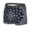 Pisley Bandana Print Boxer Shorts For Men 3D Print Male Bohemian Style Underwear Panties Briefs Breathbale Underpants 2