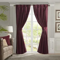 Pleat Curtain Panel with Tieback (Only 1 Pc Panel) 1