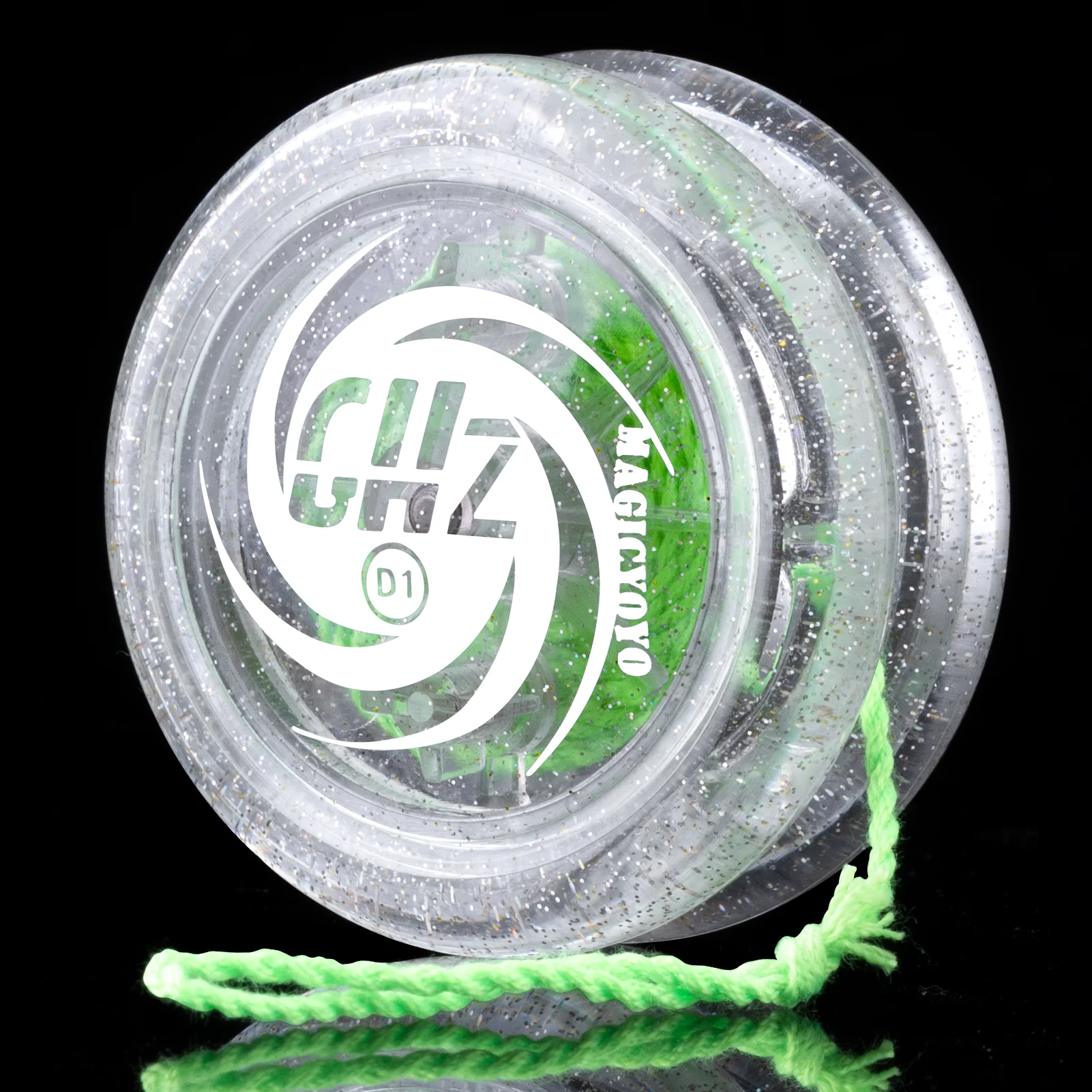 Magicyoyo d1 ghz loing yoyo עבור beginner, לולאה יו ל-2 א טריק