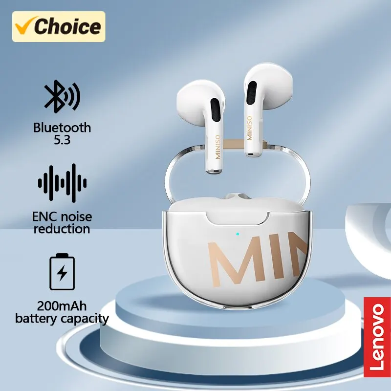 Miniso M01 Bluetooth 5.3 Earphones Tws Wireless Gaming Headset Sound