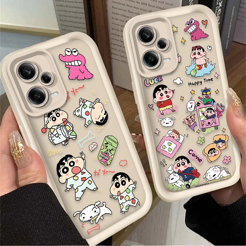 Cute S-ShinChan Design Soft Phone Case