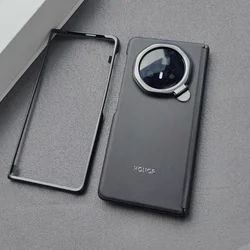 Premium PU Leather Kickstand Case - Slim, Protective, and Fall - proof Cover for Magic V3 (Black)