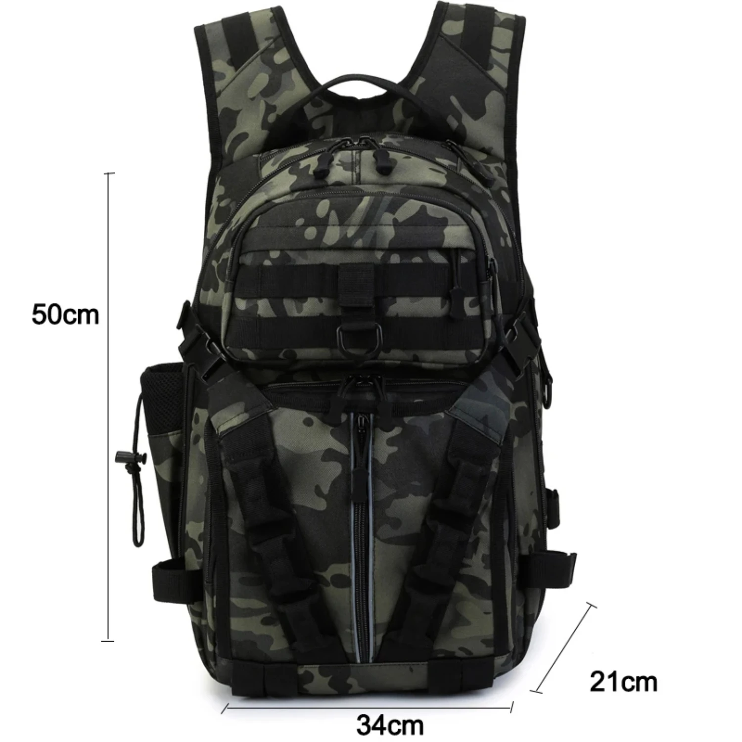Men Fishing Lure Rod Box Camping Climbing Backpack Hunting Multi- Military Tactical Men Bags Fishing Shoulder suit