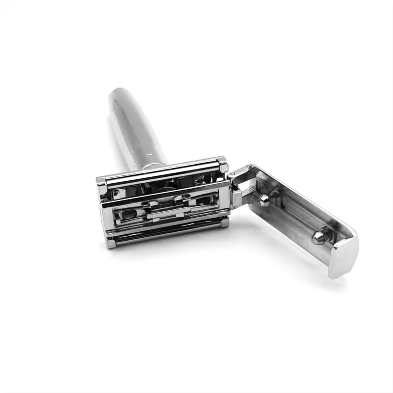 Classic Adjustable Safety Razor Double Edge Zinc Razors For Men With Holder 10 Blades New Fashion Style 3
