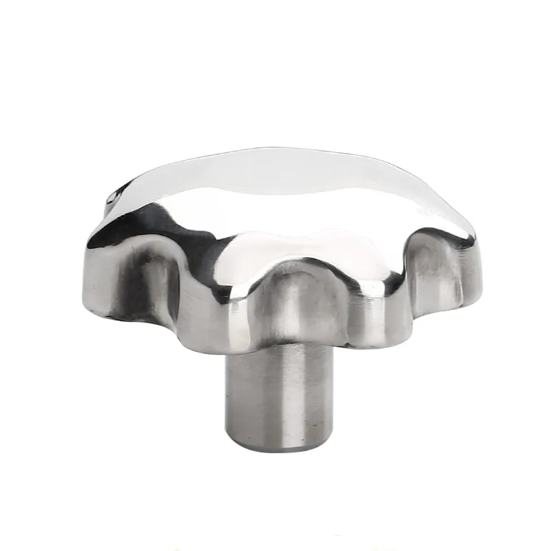Botão de Estrela Rosca Fêmea de Shaped Through Hole Clamping Nuts Botão de Ameixa m6 10 12 14 16 304 Aço Inoxidável