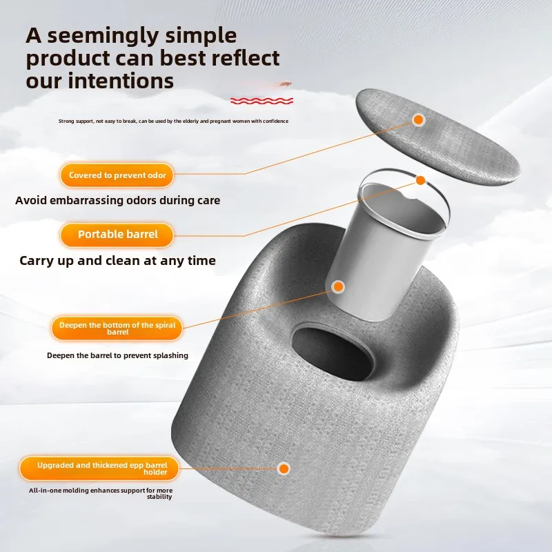 Multi-functional Portable Toilet Seat , Disabled Elderly Pregnant Women Patients Indoor Mobile Toilet Chairs Shower Chair Sofa 5
