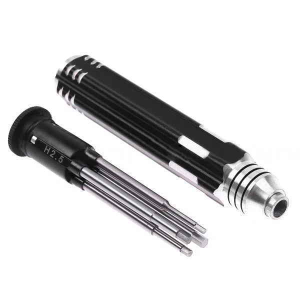 

4 in 1 Hexagon Head Hex Screw Driver Tools Set 1.5-3mm fr RC Helicopter Car