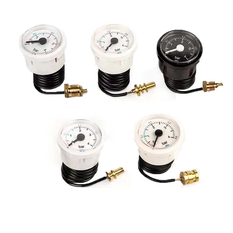Piso Aquecimento Caldeira Medidor de Pressão do Vapor Dupla Utilização Acessórios Pressão da Água Universal Barris Wall-hung