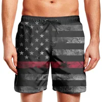 Colorful Rainbow 3D Print Beach Shorts Men Summer Swim Trunks Casual Quick Dry Surf Board Shorts Personality Street Short Pants 1