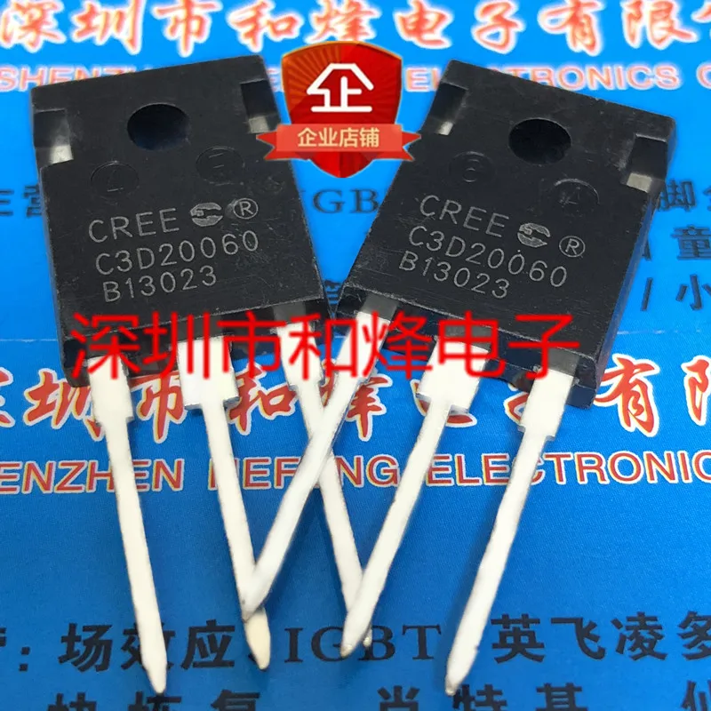 

Free shipping C3D20060D C3D20060 TO-247 600V 20A 20PCS