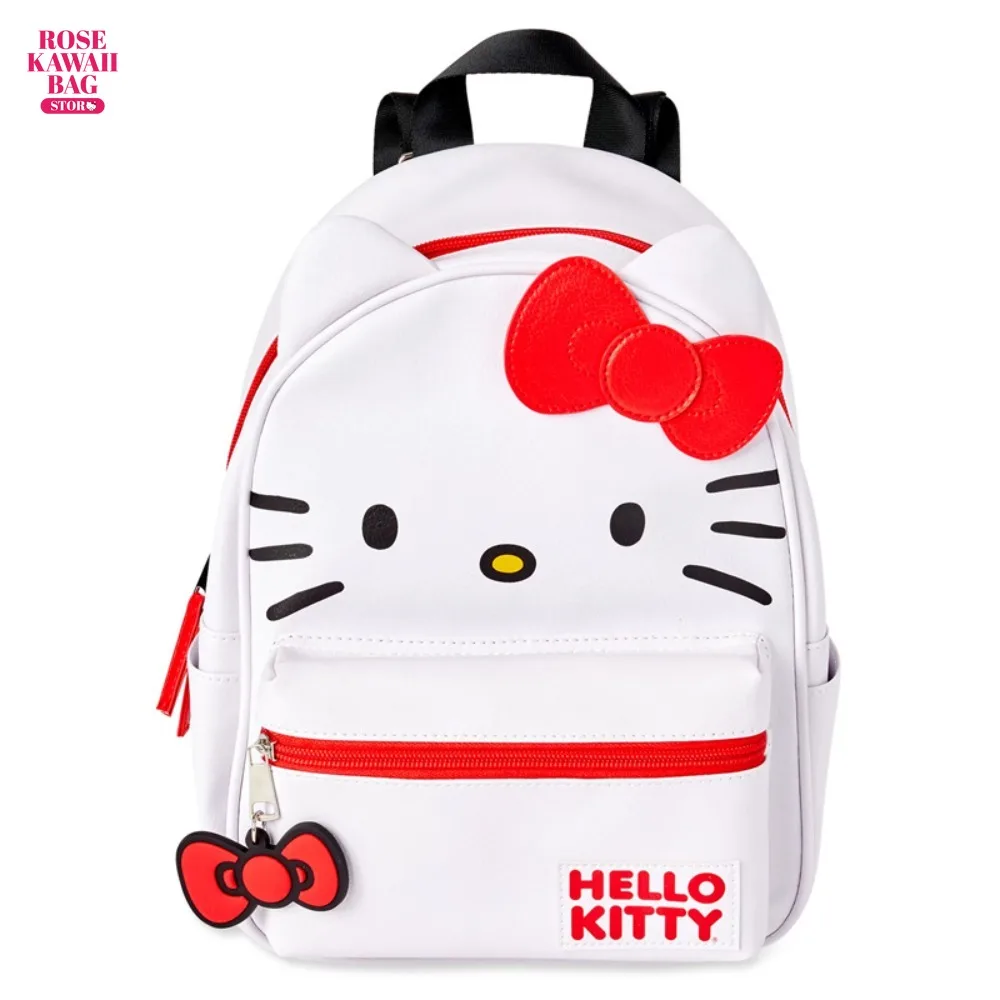 

Kawaii Hello Kitty Backpack Cartoon Anime Cute Waterproof Sanrio Backpacks Stitch Students Bag Kids Girl Mochila Infantil Menina