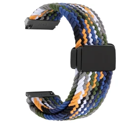 Braided Nylon Sports Bracelet Strap - 20MM Watchband (Denim)