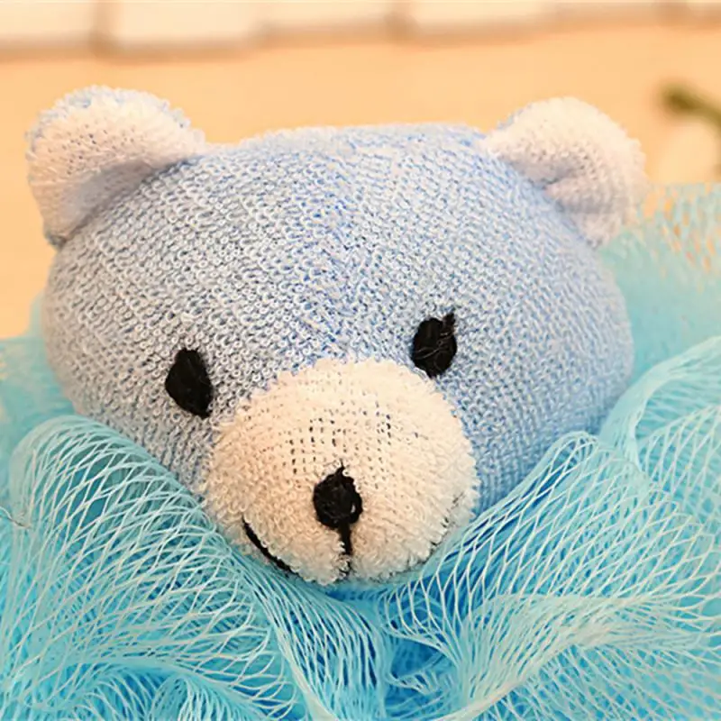 Ball-shape Infant Shower Sponge Cotton Rubbing Body Wash Towel born Baby Bath Brush Child Shower Bath Product Care