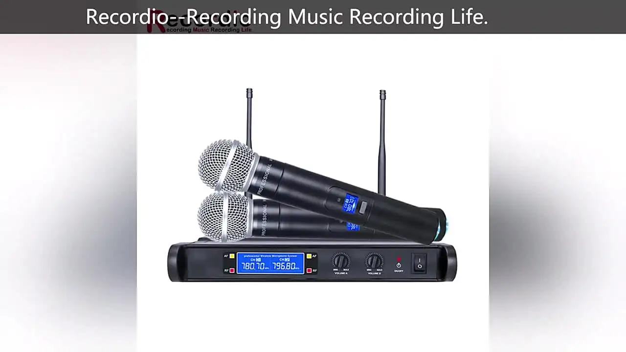 Беспроводной ручной микрофон GAW-U500 для караоке