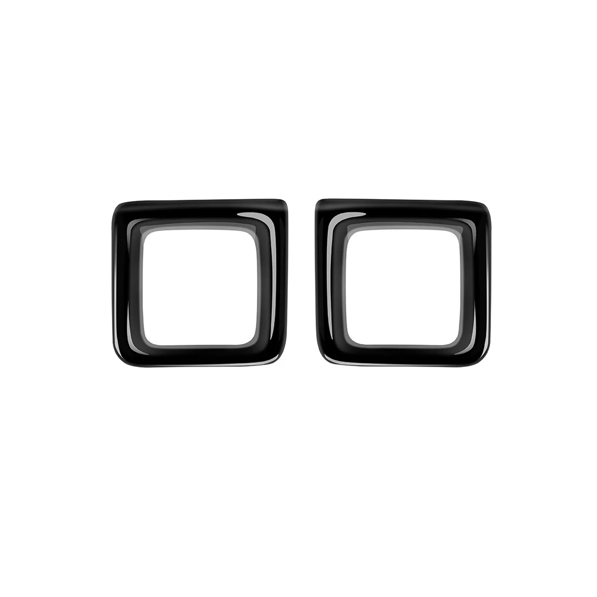 

Автомобильный держатель для чашки с водой в два ряда, декоративная рамка, обшивка для Mitsubishi Outlander 2022 2023, ярко-черный