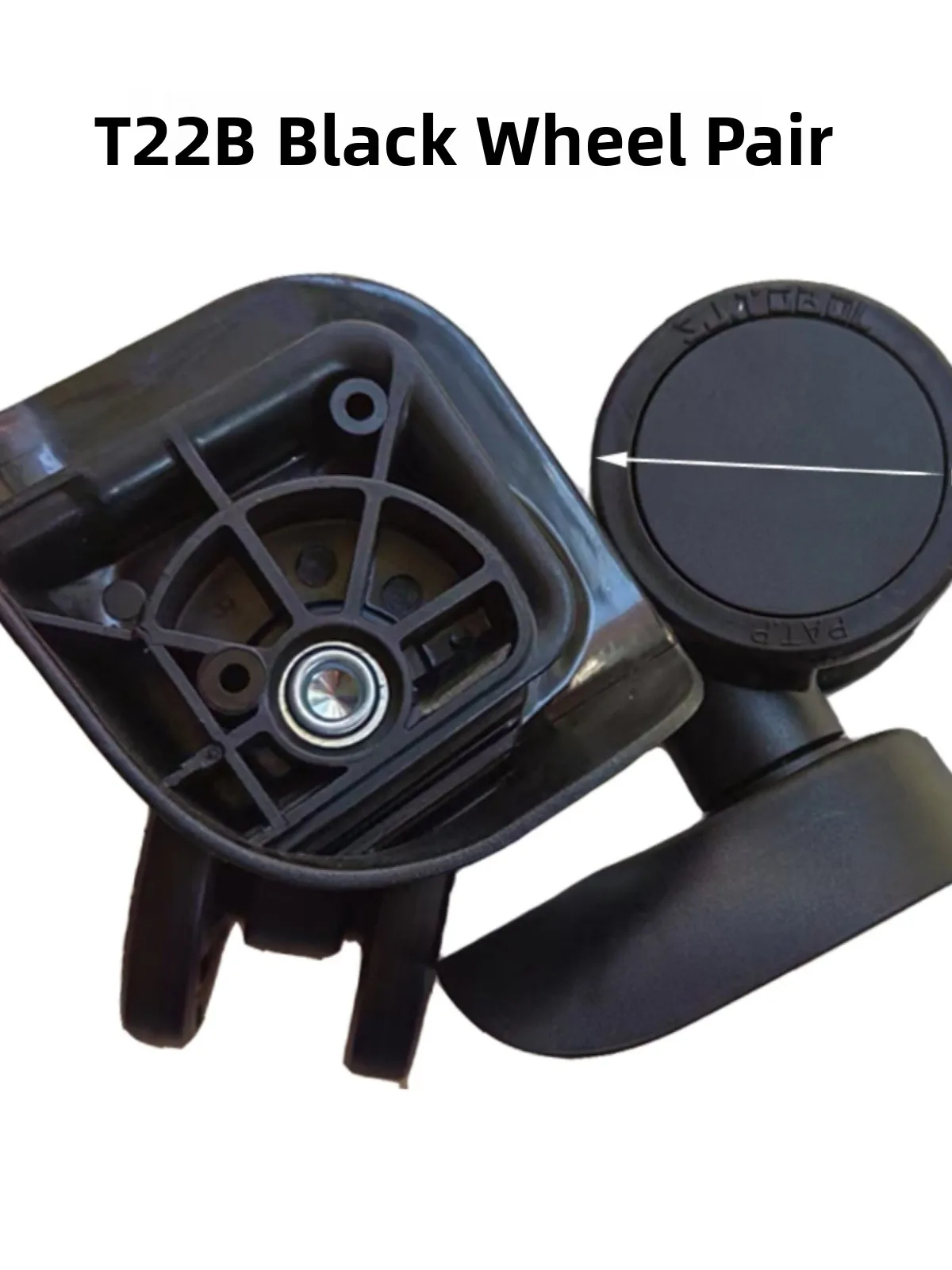 SJTOBOL Lage Wheel T22B Universal Wheel Travel Suitcase Repair Foot Wheel Bag Roller Skate Wheel for Lage And Bags