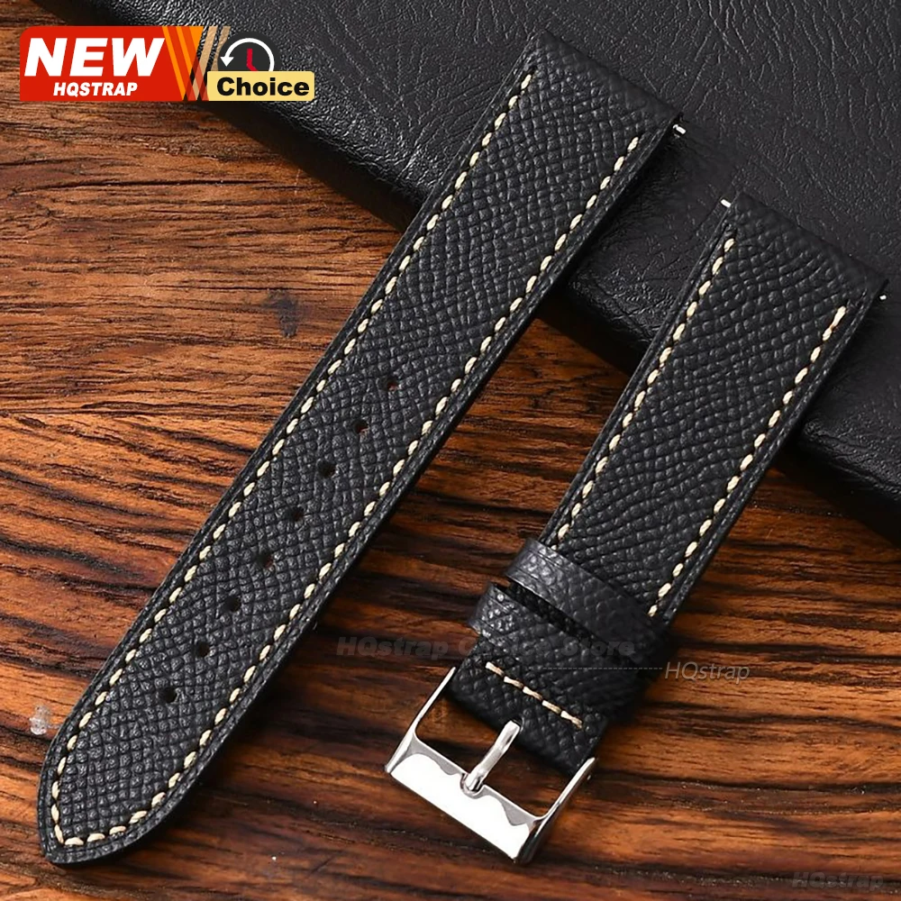 Handmade Vintage Leather Watch Strap - Premium Cowhide Wristband