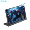 DLN 15.6 inch Portable Monitor 60Hz RGB72% with VESA Hole and New Back Bracket Laptop Extended Display ADS-IPS HDR Screen