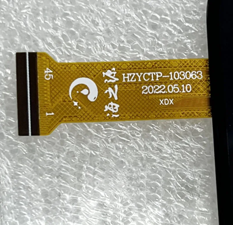 Sensor Capacitivo do Painel de Toque 10.1 p n Hzyctp103063 Reparo da Tabuleta Tela Táctil Nova Hzyctp-103063 - Imagem 3