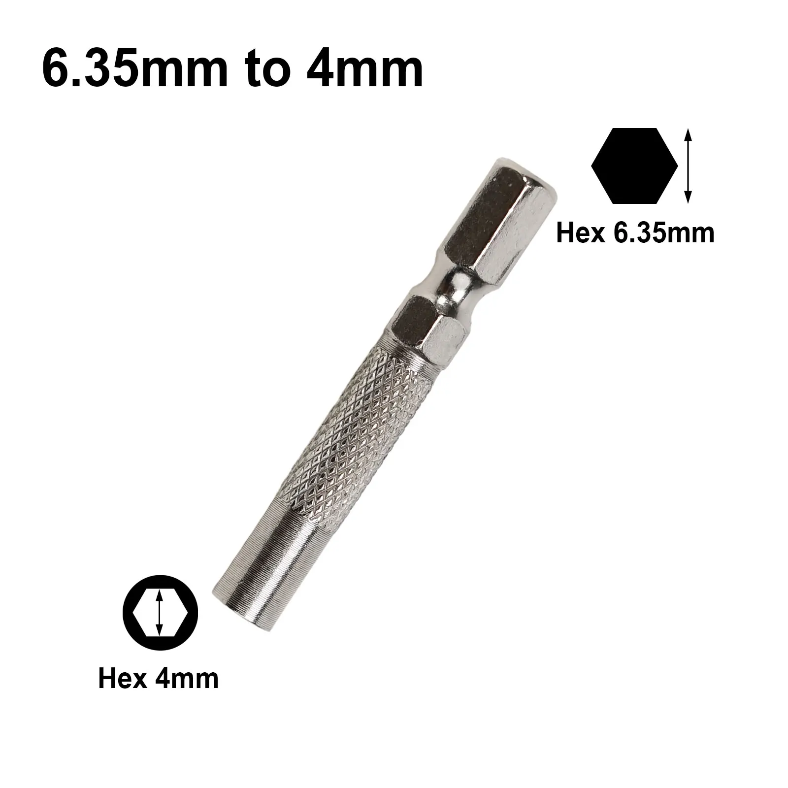 

Bit Adapter 6.35mm 1/4\\\" Insert 5PCS Hex 6.35mm Chrome-vanadium Steel Electric Screwdriver For 1/4\\\" 6.35mm Handle