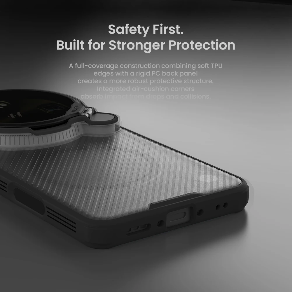 닐킨 OPPO Find X9 울트라 5G 케이스 마그네틱 캠쉴드 프롭 어댑트 렌즈 맥세이프 카메라 스탠드 보호 기능 360 백 커버