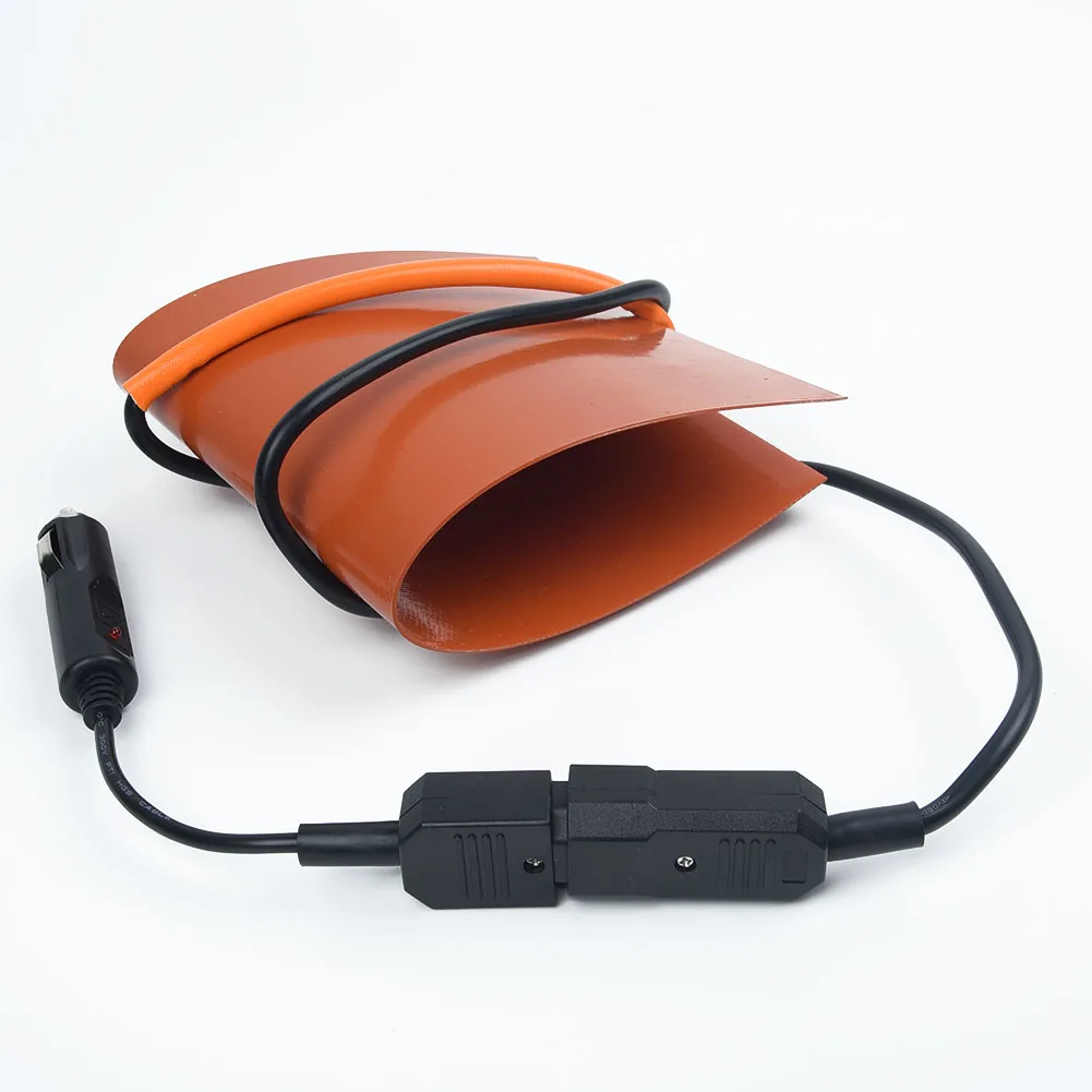 Flexible Silicone heating Pad Food Heater Hot Pizza 100W 65 degrees Delivery Bag Mat Orange Temperature Useful