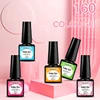 10pcs Gel Nail Polish Set with Nail Lamp, Base Top Coat Long Lasting Soak Off UV Gel Polish Kits for Nail Art DIY Design Vernis 5