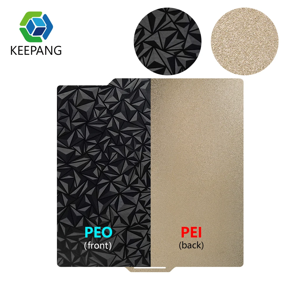 PEO PET PEI 257x257mm Build Plate For Bambu Lab X1 P1P Spring