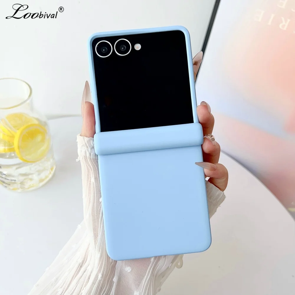 Luxury Candy Color Matte Slim Phone Case - Solid Color Liquid Silicone Shockproof Cover