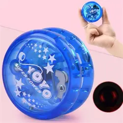 Luminous LED Magic Flashing Yoyo - High - Speed Responsive Toy (Blue)