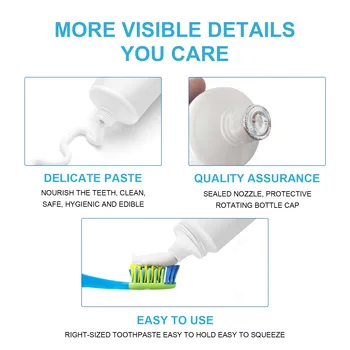 60g Pet Toothpaste Cat Dog Fresh Breath Toothpaste Cleaning Tartar Pet Edible Products Care Deodorant Dog Plaque Oral Tooth R2J5 6