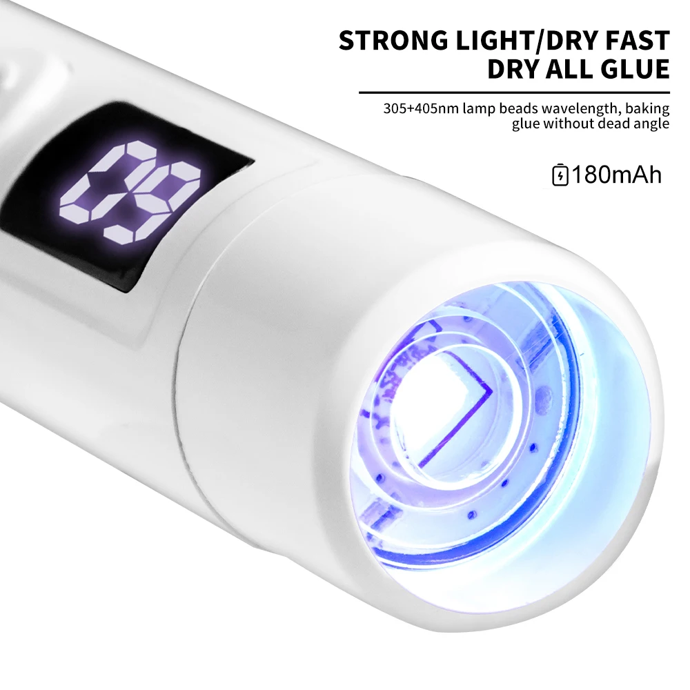 UV LED 네일 램프 미니 UV 네일 램프 매니큐어용 휴대용 네일 건조기 스탠드 램프 전문가용 자외선 미니 네일 건조등