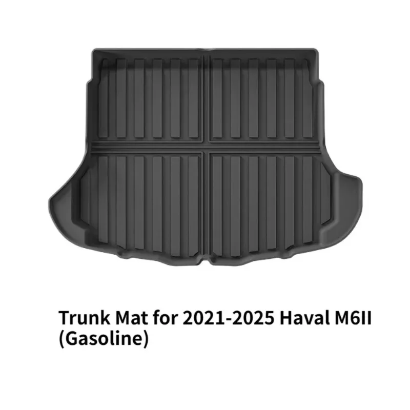 2021-2025 하발 M6II 차량용 바닥 매트, 사계절 방수 TPE 바닥 매트 및 트렁크 매트