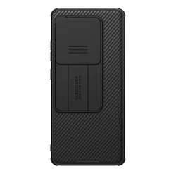 Nillkin Camera Protection Camshield Frosted Hard Case - 360° Full Back Cover for Mi 14T 5G (Cam Black)