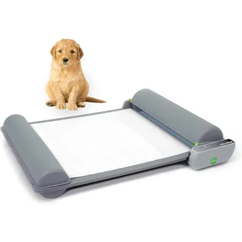 Indoor Dog Potty for Small Pets, Basic | Automatic Self Cleaning with Odor Control, Puppy Training Alternative to Grass Turf 1