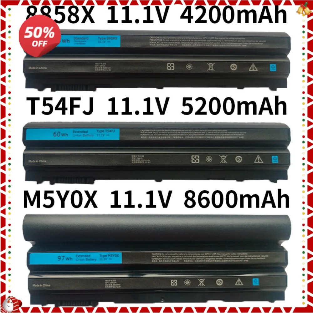 11.1V M5Y0X T54FJ 8858X Laptop Battery for Dell Latitude E6430 E5420 E5430 E6420 E6530 E6540 E6440 04NW9 2P2MJ NHXVW M5YOX 7FJ92