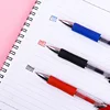Press Type K35 Ballpoint Pen Set Large Capacity 0.5mm Gel Pen Black/Red/Blue Replaceable Refill Stationery Office Supplies 4