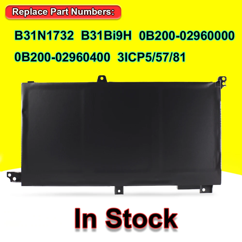 Bateria do Portátil para Asus X571g X571gt X571gd X430fn X430fa X430ua Vivobook S14 S430fa S430fn S430ua 42wh B31n1732 - Imagem 3