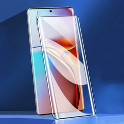 3D Curved Tempered Glass Screen Protector - Full Cover Protective Front Film for Moto Edge plus 2023