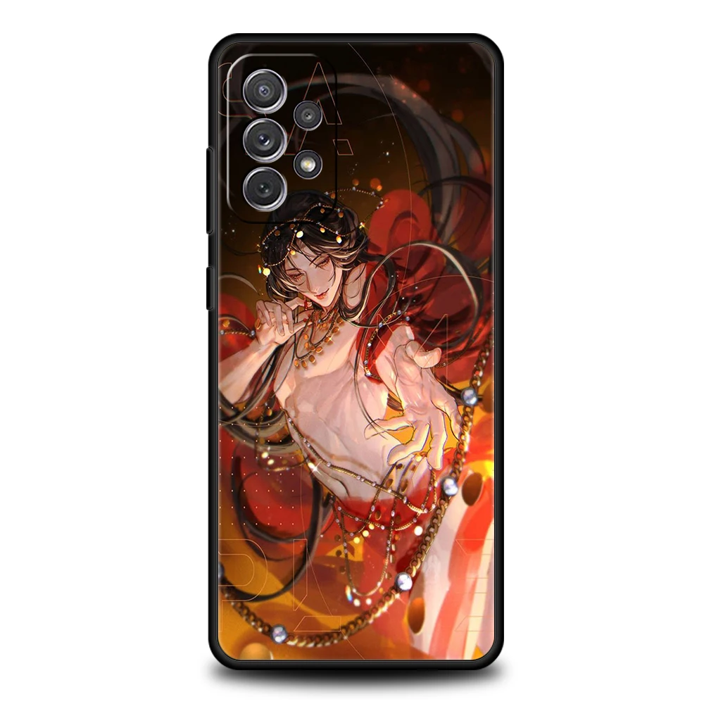Segen des Himmels offiziellen Geschenk Telefon hülle für Samsung Galaxy A13 A14 A54 A73 A34 A51 A71 A22 A23 A32 A52 A01 A31 A41 Soft shell – Detail 4