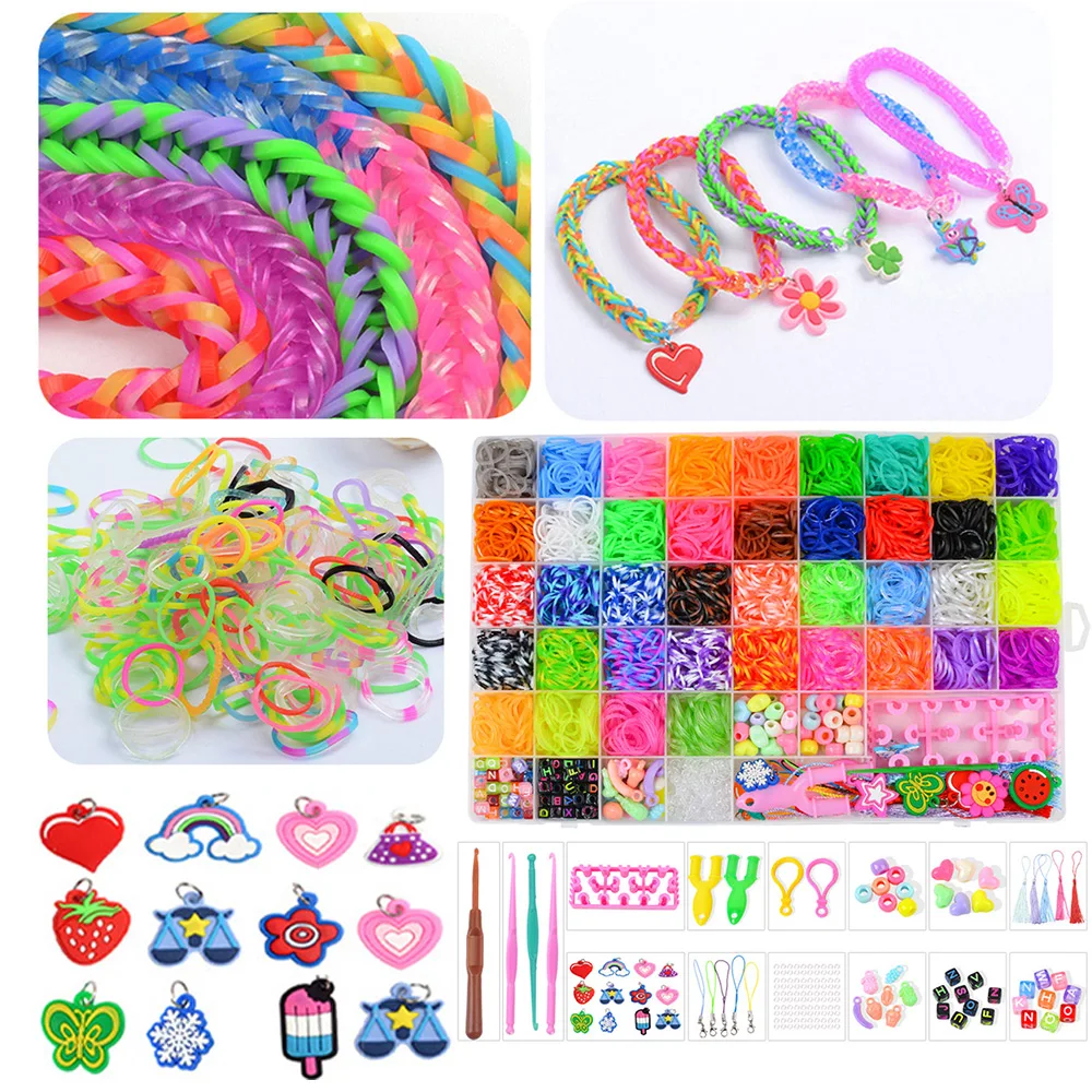 Accessories, Diy Friendship Loom String Bracelets Making Kit Jewelry Making  Kit