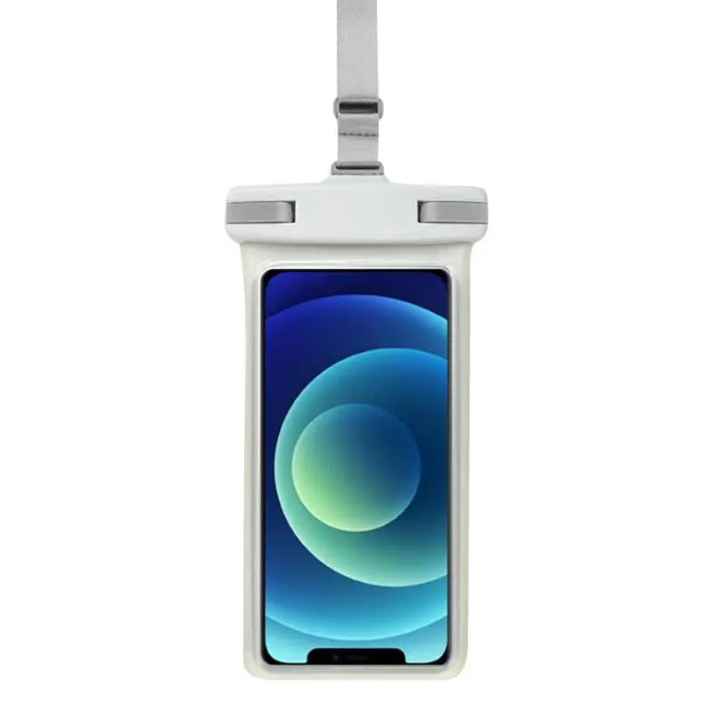 

Чехол для телефона Прозрачный чехол для защиты телефона IPX8 водонепроницаемый ремешок в комплекте чехол для телефона сумка для парка плавания отпуска